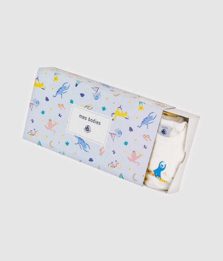 Confezione da 5 body a manica lunga beb&egrave; maschio variante 1