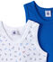 Lotto di 2 canotte per bambino bianco LOT