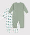 Set 2 pigiami senza piedini in cotone stampato neonato variante 1