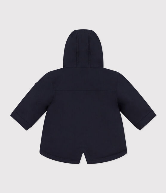 Parka foderato in sherpa per bebè blu SMOKING