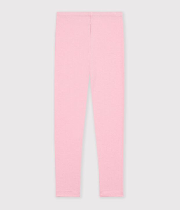 Leggings in cotone tinta unita bambina CHARMI
