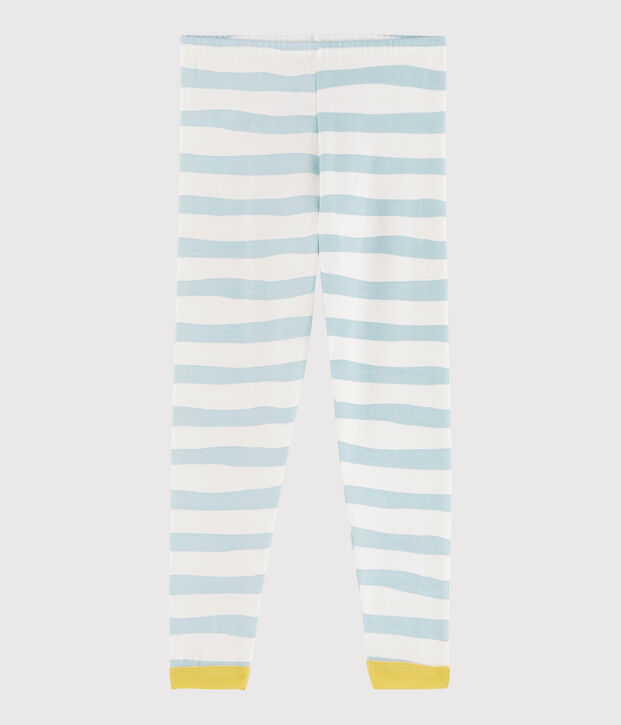 Duo pigiami bambino a costine multicolore