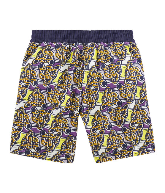 Shorts mare stampati bambino bianco MARSHMALLOW/bianco MULTICO