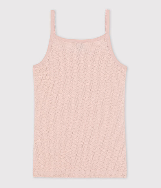 Canottiera con spalline L'ICONIQUE in cotone donna rosa SALINE