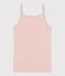 Canottiera con spalline L'ICONIQUE in cotone donna rosa SALINE