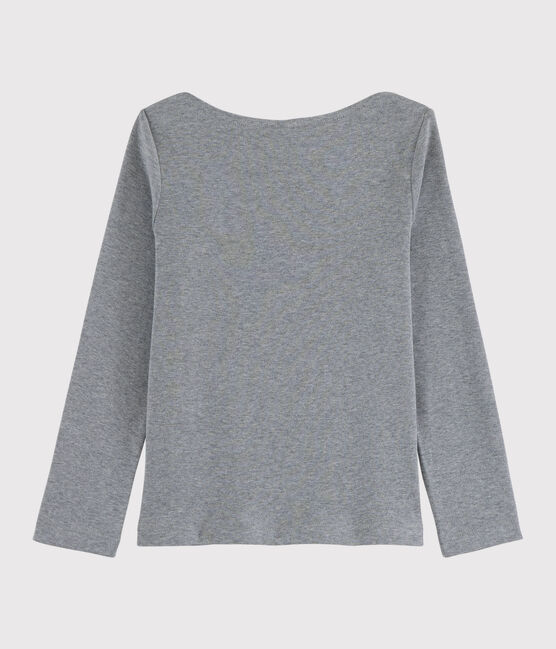 T-shirt serigrafata bambina grigio SUBWAY CHINE