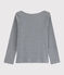 T-shirt serigrafata bambina grigio SUBWAY CHINE