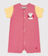 Tutina corta Petit Bateau X Snoopy bebè in cotone