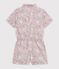 Tutina corta in cotone bambino blu/multicolore
