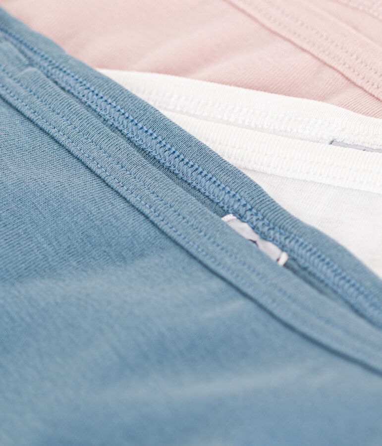 Confezione da 3 slip donna in cotone multicolore