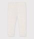 Leggings in cotone tinta unita neonato
