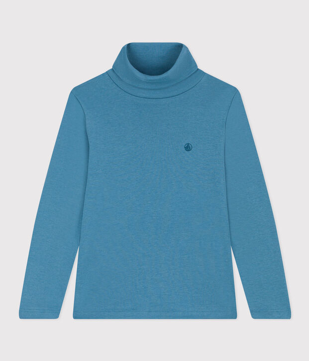 Lupetto in cotone bambino unisex blu