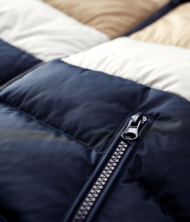 Piumino bambino blu/multicolore