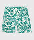 Shorts da mare riciclati con stampa bambino