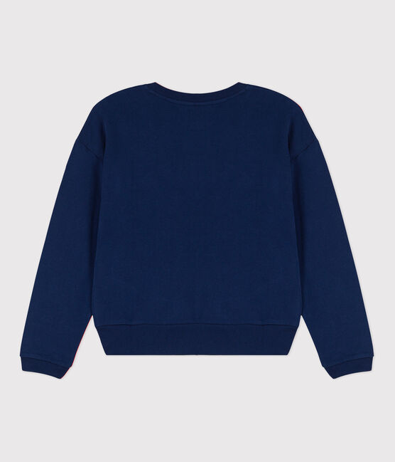 Felpa in cotone donna blu MEDIEVAL