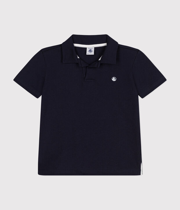 Polo a maniche corte in cotone bambino SMOKING
