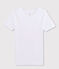 T-shirt maniche corte scollo a V Uomo bianco ECUME