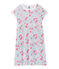 Camicia da notte per bambina stampata bianco ECUME/blu MAJOR/ MULTICO