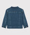 Giacca in denim biologico bambina/bambino blu DENIM BLEU DELAVE