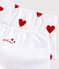 Confezione da 2 slip bambina in cotone motivo cuore variante 1