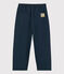 Pantaloni comodi in serge di cotone bambino blu SMOKING