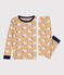Pigiama snugfit bambina / bambino in cotone TRENCH/ MULTICO