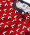 T-shirt fantasia bebè maschio beige COQUILLE/rosso TERKUIT/ MULTICO