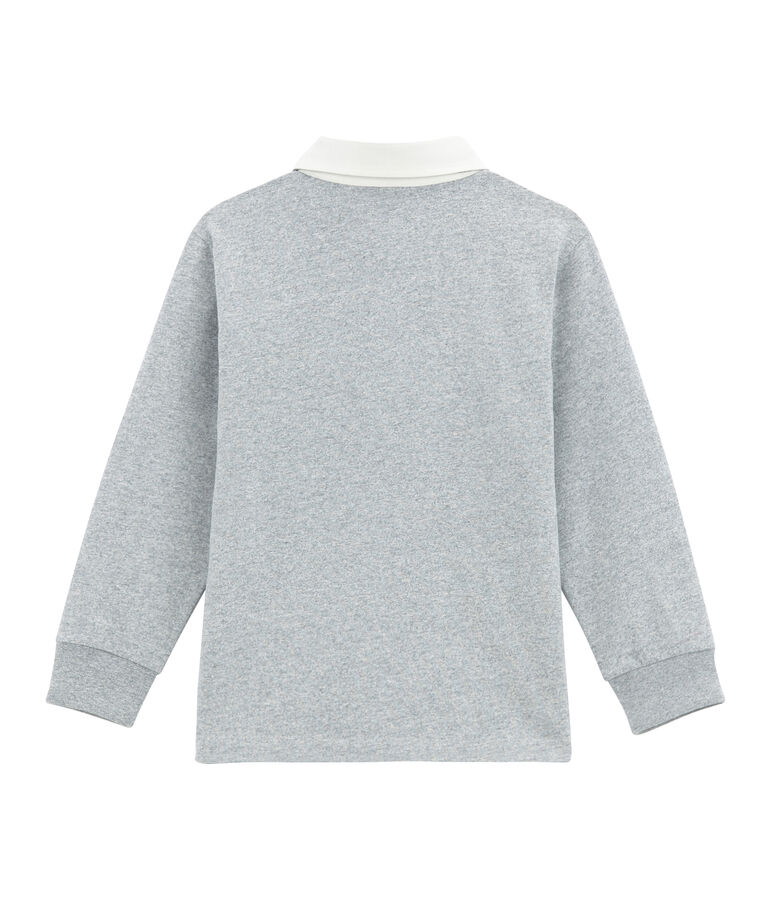 Polo rugby per bambino verde/multicolore