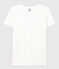 T-shirt LE DROIT scollo a V in cotone Donna bianco ECUME