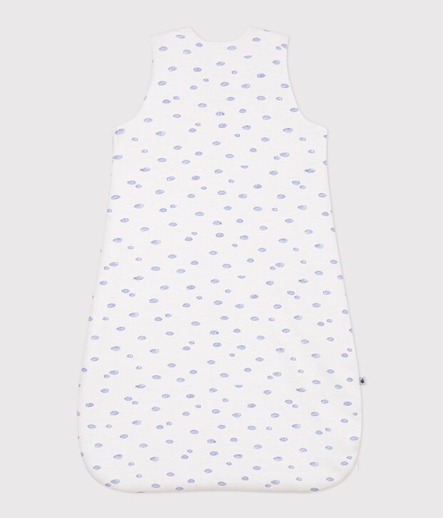 Sacco nanna neonato in cotone con stampa TOG 1,5 bianco/multicolore