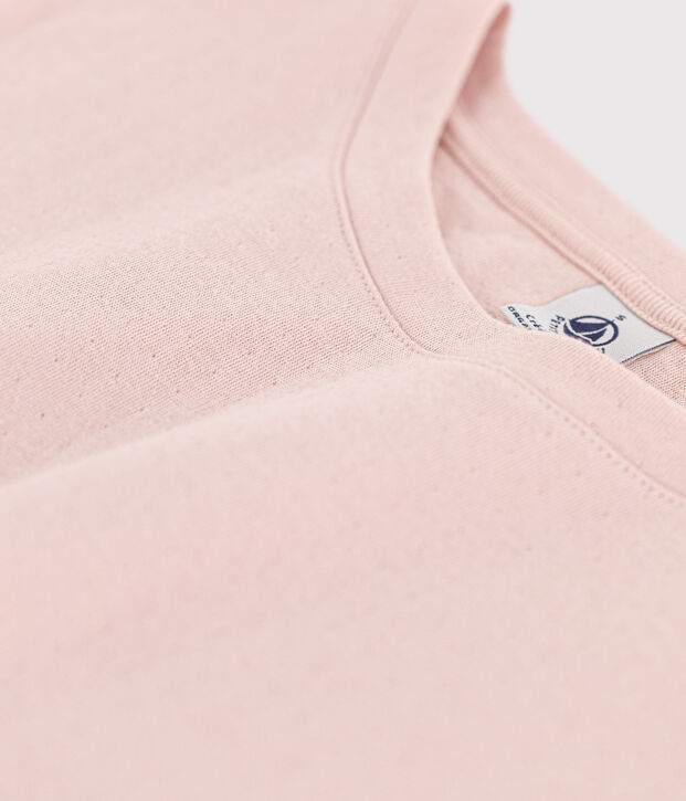 T-shirt LE BOXY in cotone donna rosa