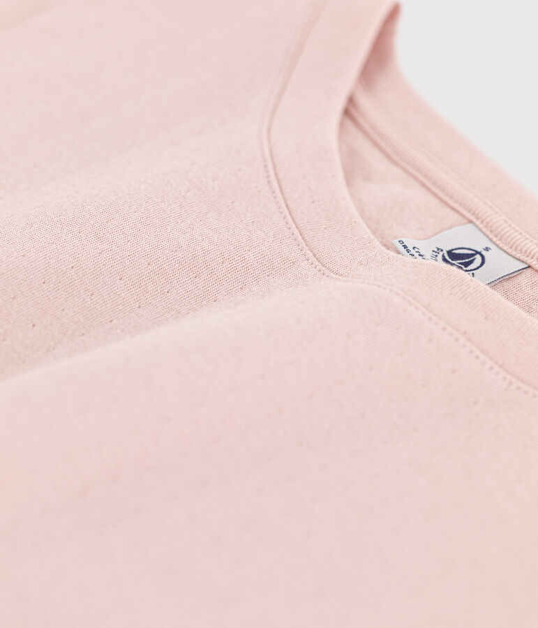 T-shirt LE BOXY in cotone donna rosa