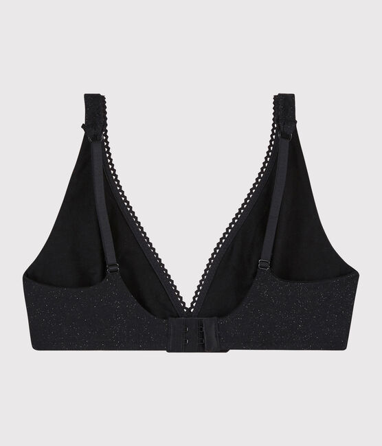 Reggiseno brillante donna nero NOIR/ ARGENT