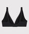 Reggiseno brillante donna nero NOIR/ ARGENT
