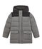 Piumino per bambino in flanella grigio SUBWAY CHINE