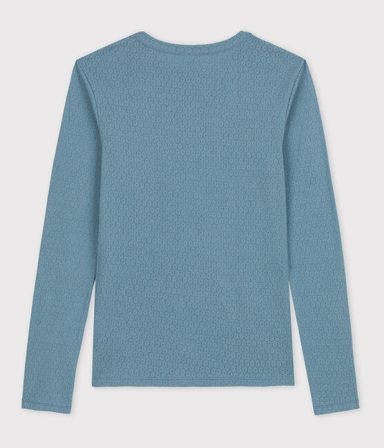 T-shirt L'ICONIQUE girocollo in cotone Donna blu ROVER