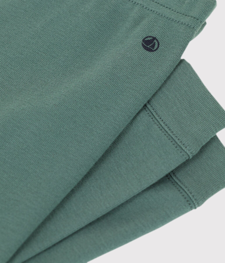 Leggings in cotone beb&egrave; verde