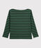 T-shirt in cotone bambina - bambino verde VALLEE