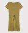 Abito donna in lino marrone AMARANTHA