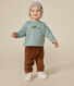 T-shirt a maniche lunghe in jersey sottile neonato
