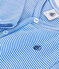 Pigiama in cotone a righe neonato DELPHINIUM/ MARSHMALLOW