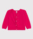 Cardigan in cotone bambina