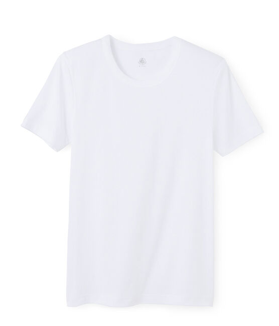 T-shirt maniche corte girocollo uomo bianco ECUME