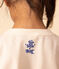 T-shirt  maniche corte in cotone bambino bianco AVALANCHE/ MULTICO