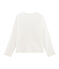 T-shirt serigrafata bambina bianco MARSHMALLOW