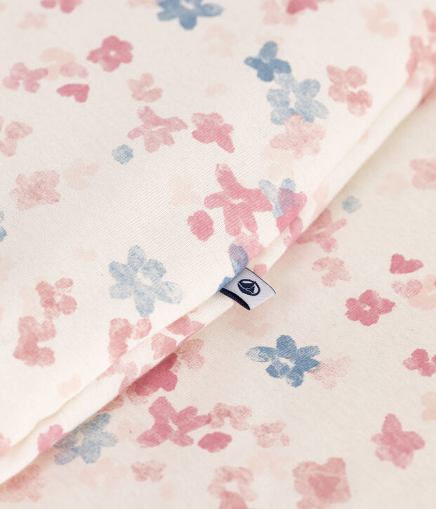 Sacco nanna neonato in cotone con stampa a fiori TOG 2 ecru/multicolore