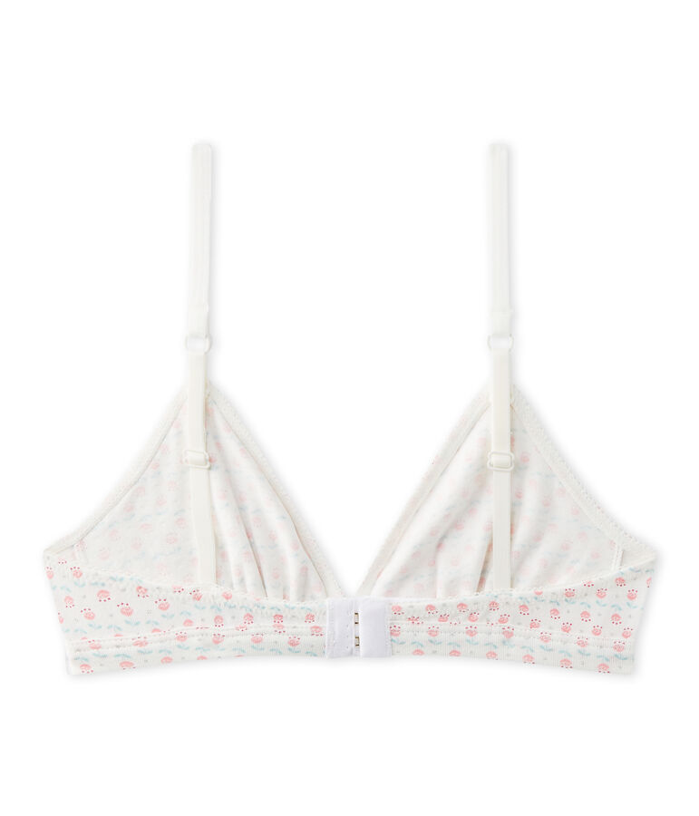 Reggiseno a triangolo con stampa bianco LAIT/bianco MULTICO