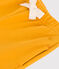 Pantaloni in tessuto felpato per bebè giallo BOUDOR