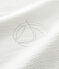 Copertina bebè in tubique di cotone biologico bianco MARSHMALLOW