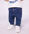 Pantaloni in denim neonato blu